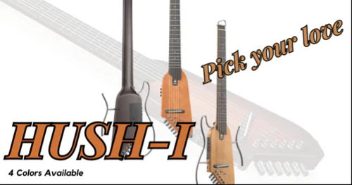 Reseña de Donner Hush I: una guitarra de viaje única e impresionante