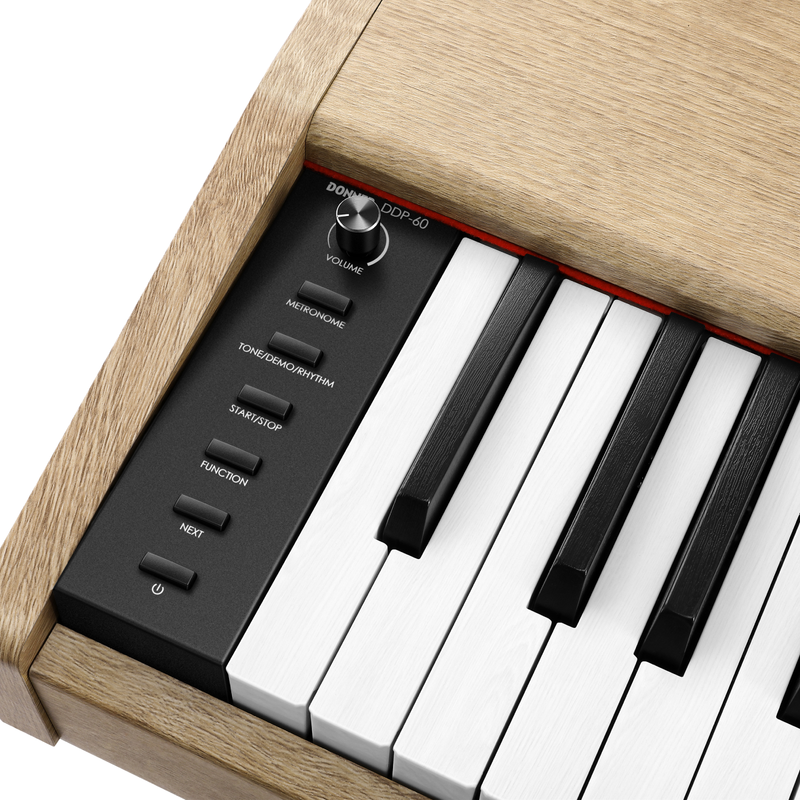 Donner DDP-60 Piano de teclado vertical de 88 teclas semipesadas